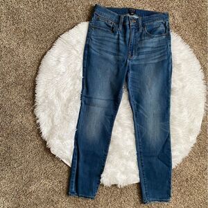 J. Crew 9” High Rise Skinny Re Imagined Jeans Womens Size 27 P